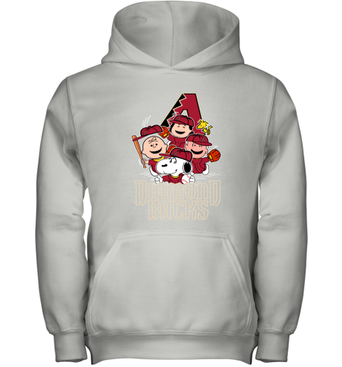 Peanuts Charlie Brown And Snoopy Playing Baseball Arizona Diamondbacks shirt,sweater,  hoodie, sweater, long sleeve and tank top