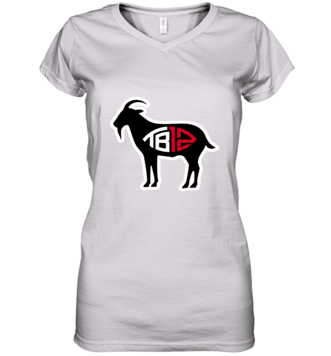 Tom Brady Goat Women's V-Neck T-Shirt
