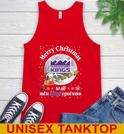 Sacramento Kings Merry Christmas To All And To Kings A Good Season NBA Basketball Sports Tank Top 5