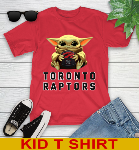 NBA Basketball Toronto Raptors Star Wars Baby Yoda Shirt 110