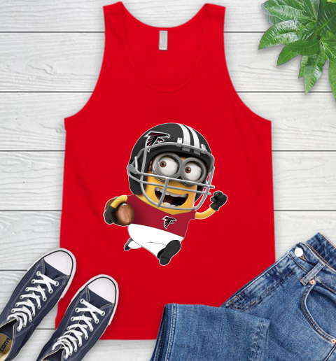 NFL Atlanta Falcons Minions Disney Football Sports Tank Top 6