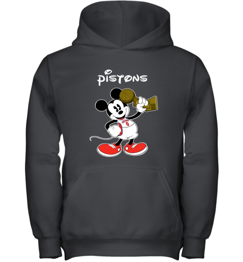 Mickey Detroit Pistons Youth Hoodie