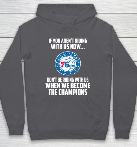 NBA Philadelphia 76ers Basketball We Become The Champions Hoodie 4