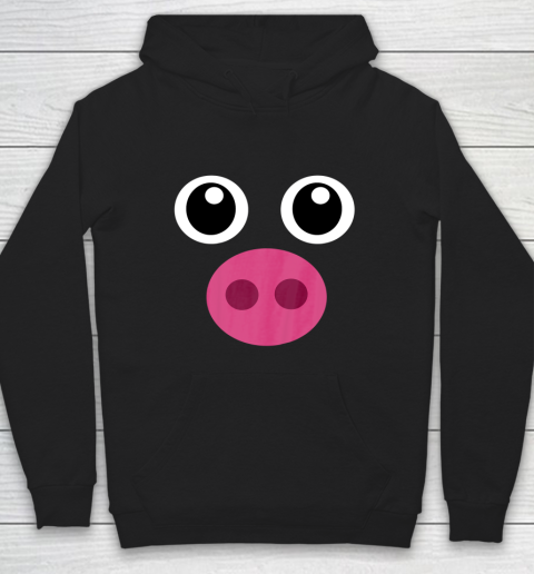 Funny Pig Face Shirt Swine Halloween Costume Gift T Shirt.JRS6TGU0CQ Hoodie