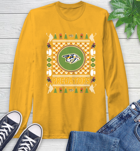 Nashville Predators Merry Christmas NHL Hockey Loyal Fan Ugly Shirt 57