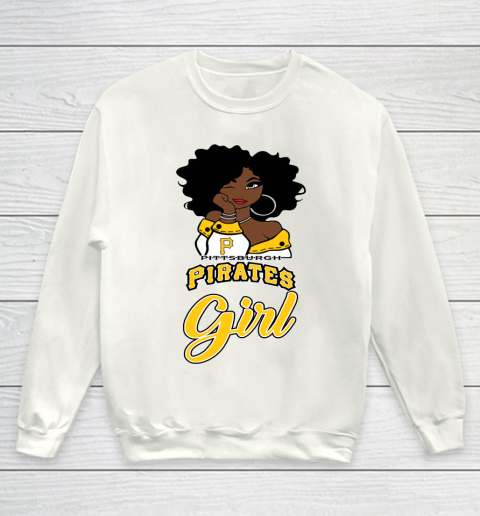 Pittsburgh Piratess Girl MLB Youth Sweatshirt 2