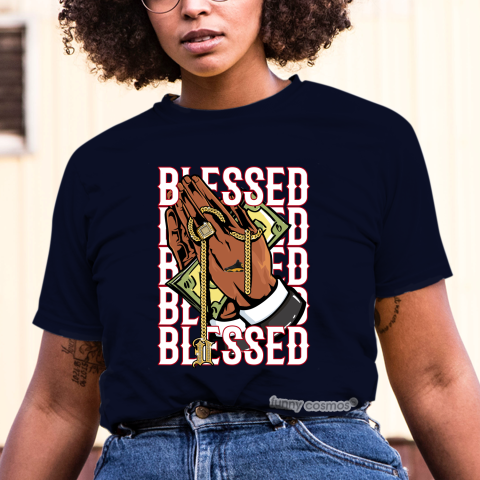 Air Jordan 13 Reverse He Got Game Matching Sneaker Tshirt Drake Blessed White and Black Jordan shirt