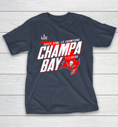 Champa Bay Tampa Bay Buccaneers Super Bowl LV Champions T-Shirt 3