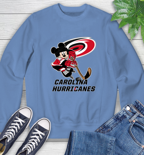 NHL Carolina Hurricanes Mickey Mouse Disney Hockey T Shirt Sweatshirt 11