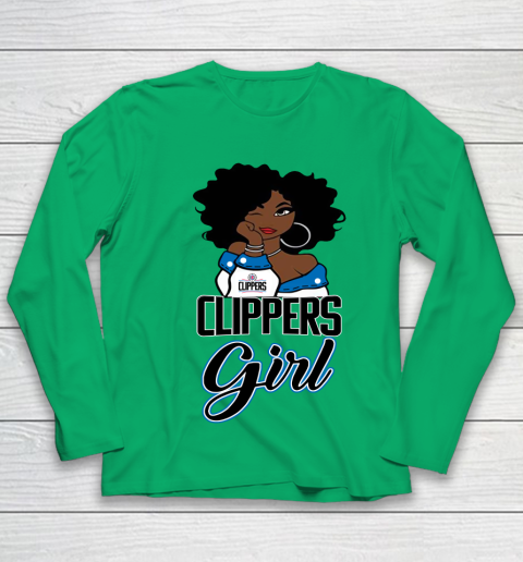 LA Clippers Girl NBA Youth Long Sleeve 6
