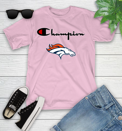 NFL Football Denver Broncos Champion Shirt Youth T-Shirt 7