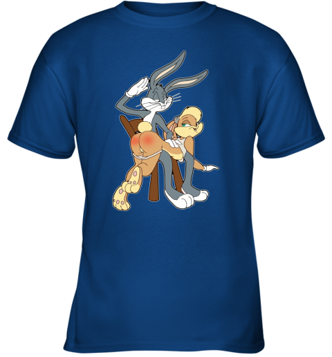 6nys bugs bunny spanking lola bunny furry shirts youth t shirt 26 front royal
