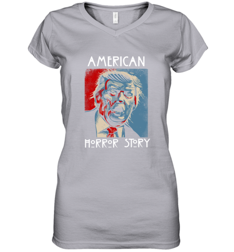 Donald Trump  American Horror Story Women's V-Neck T-Shirt