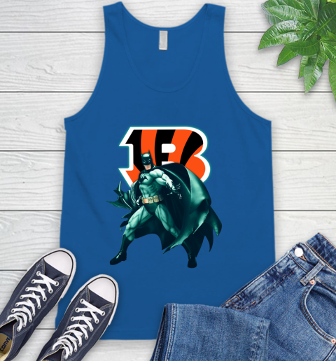 NFL Batman Football Sports Cincinnati Bengals Tank Top 5