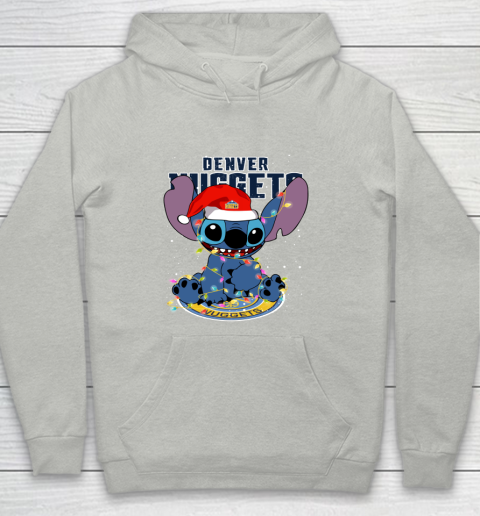 Denver Nuggets NBA noel stitch Basketball Christmas Youth Hoodie