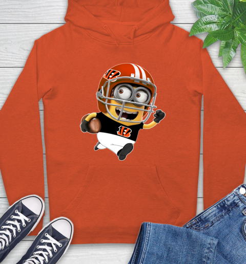 NFL Cincinnati Bengals Minions Disney Football Sports Hoodie 5