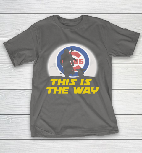 Chicago Cubs MLB Baseball Star Wars Yoda And Mandalorian This Is The Way T-Shirt 8