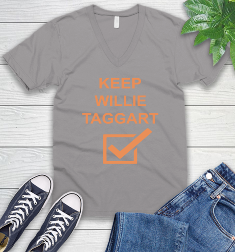 Keep Willie Taggart V-Neck T-Shirt 4