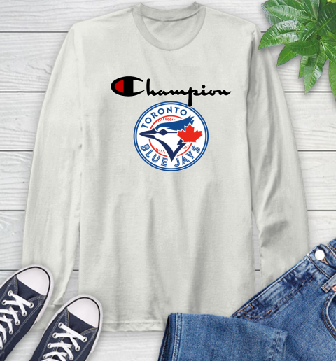 MLB Baseball Toronto Blue Jays Champion Shirt Long Sleeve T-Shirt 11