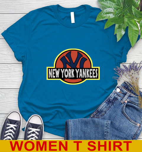 MLB New York Yankees Jurassic Park Dinosaur Movie Baseball Sports 95