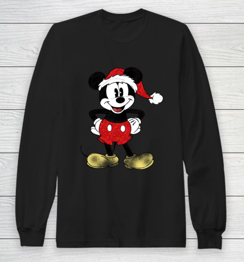 Disney Christmas Mickey Mouse Long Sleeve T-Shirt