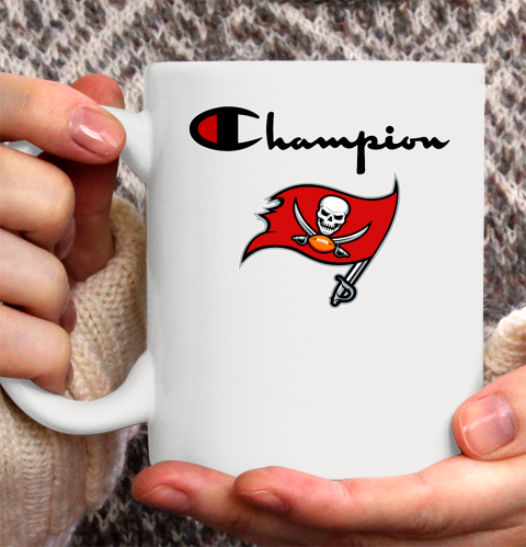 NFL Football Tampa Bay Buccaneers Champion Shirt Ceramic Mug 11oz