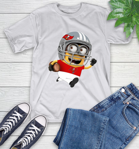 NFL Tampa Bay Buccaneers Minions Disney Football Sports T-Shirt 12