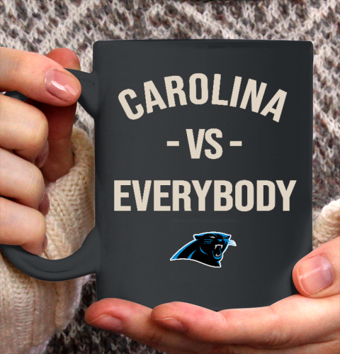 Carolina Panthers Vs Everybody Ceramic Mug 11oz