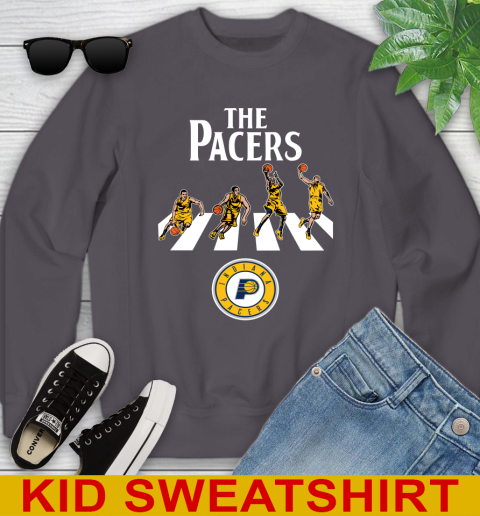 NBA Basketball Indiana Pacers The Beatles Rock Band Shirt Youth Sweatshirt 5
