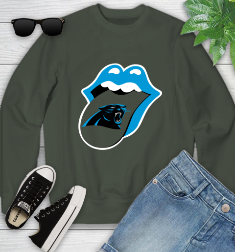 Carolina Panthers NFL Football Lips I Root For My Team Adoring Fan 124