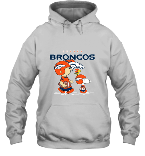Denver Broncos Let's Play Football Together Snoopy NFL Hoodie
