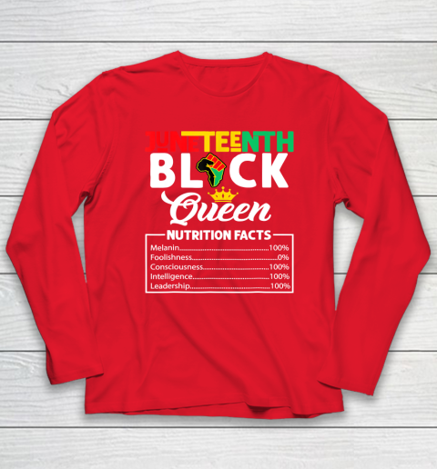 Juneteenth Tshirt Women Juneteenth Shirts African American Long Sleeve T-Shirt 6