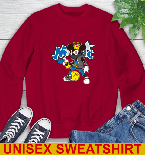 Orlando Magic NBA Basketball Mickey Peace Sign Sports Sweatshirt 7