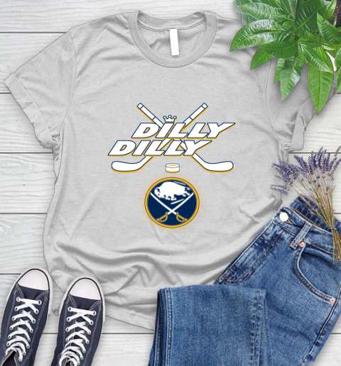 NHL Buffalo Sabres Dilly Dilly Hockey Sports Women's T-Shirt