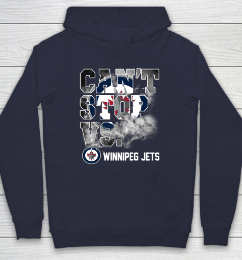 NHL Winnipeg Jets Hockey Can't Stop Vs Hoodie 2
