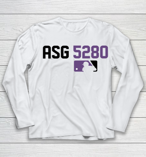 Asg 5280 tshirt baseball sports lover Youth Long Sleeve