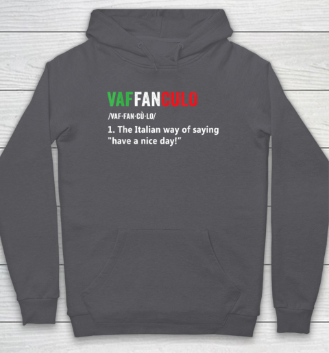 Vaffanculo Italy Slang Gag Gift Siclian Funny Italian Hoodie 4