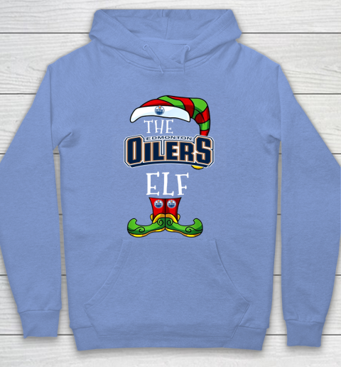 Edmonton Oilers Christmas ELF Funny NHL Hoodie 8