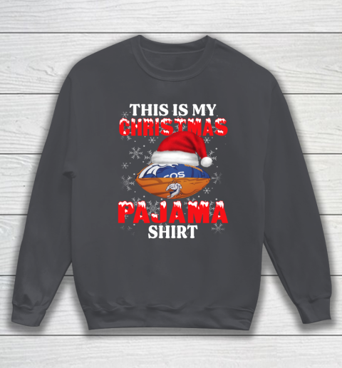 Denver Broncos This Is My Christmas Pajama Shirt NFL Sweatshirt 4