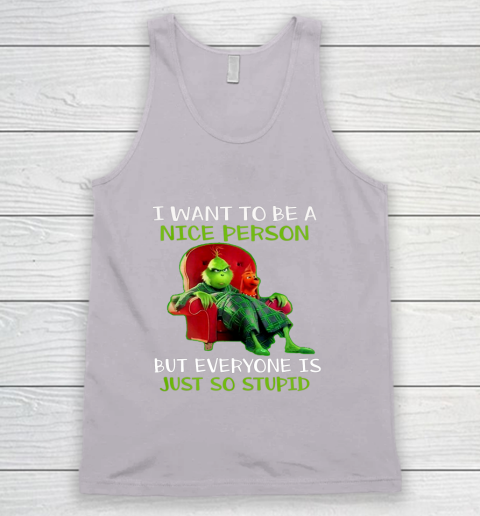 Tee Christmas Grinch Xmas funny quotes Tank Top 3