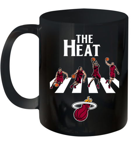 NBA Basketball Miami Heat The Beatles Rock Band Shirt Ceramic Mug 11oz
