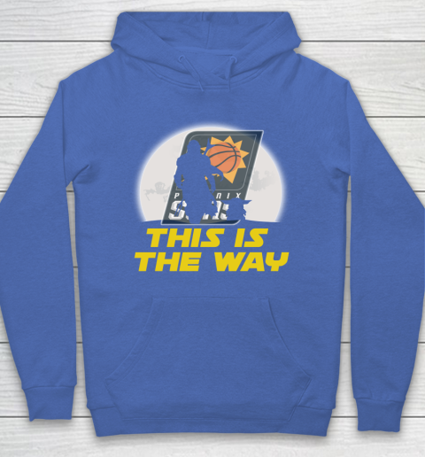 Phoenix Suns NBA Basketball Star Wars Yoda And Mandalorian This Is The Way Hoodie 6