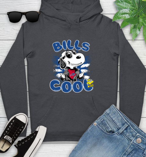 NFL Football Buffalo Bills Cool Snoopy Shirt Youth Hoodie 8