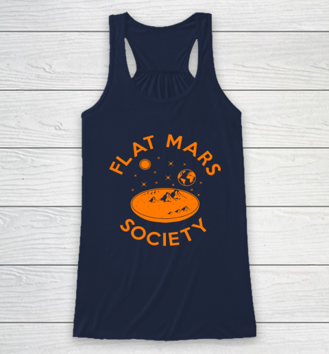 Flat Mars Society Shirt Racerback Tank 8