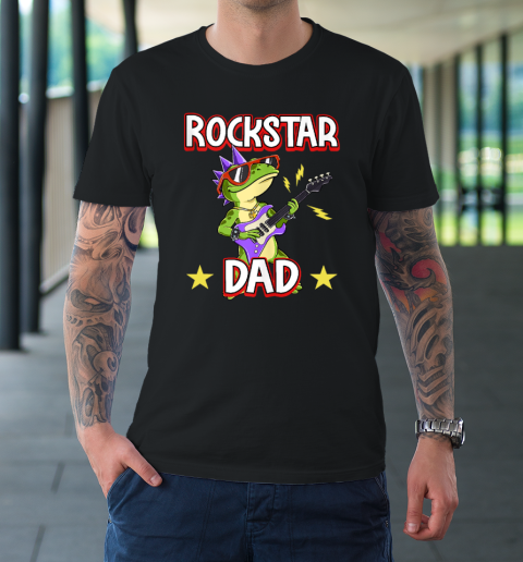 Mens Rockstar Dad T-Shirt