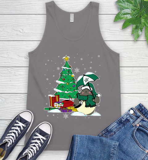 Dallas Stars NHL Hockey Cute Tonari No Totoro Christmas Sports Tank Top 6