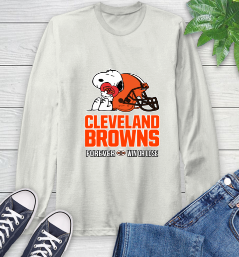 NFL The Peanuts Movie Snoopy Forever Win Or Lose Football Cleveland Browns 69