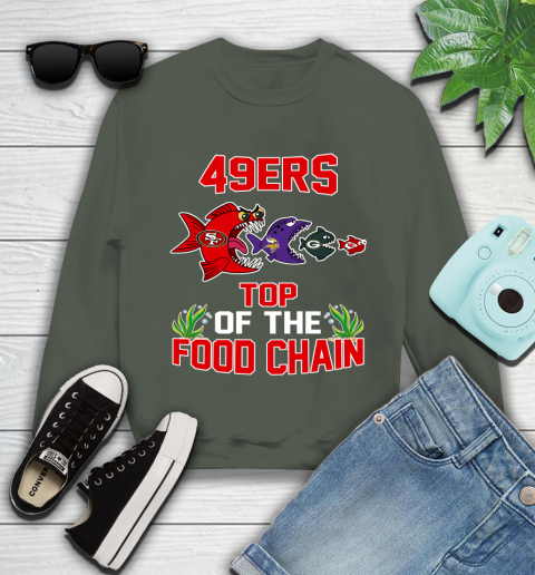 San Francisco 49ers Top Of The Food Chain NFL Shirts 112