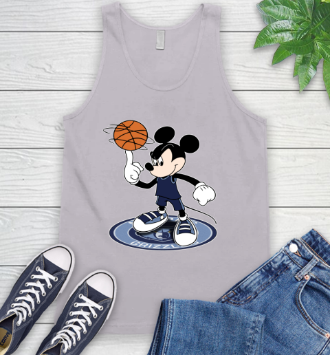 NBA Basketball Memphis Grizzlies Cheerful Mickey Disney Shirt Tank Top 4