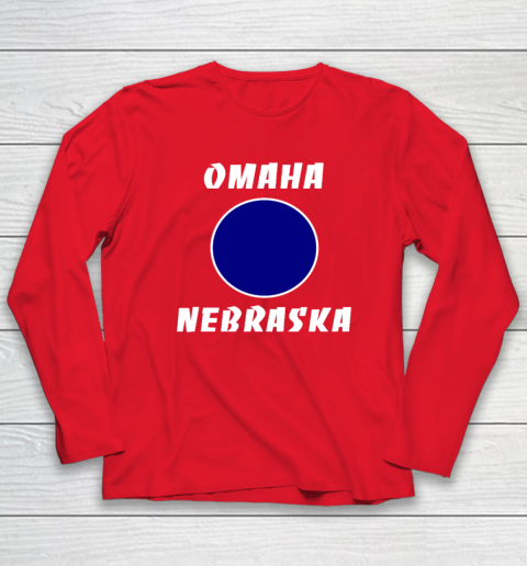 Nebraska Blue Dot Democratic 2nd District Omaha Long Sleeve T-Shirt 6